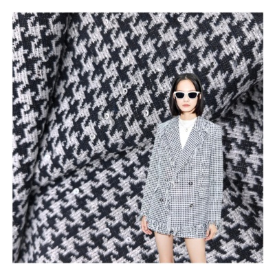 Checkered beaded embroidery