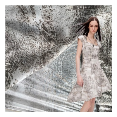 chifon print dressing